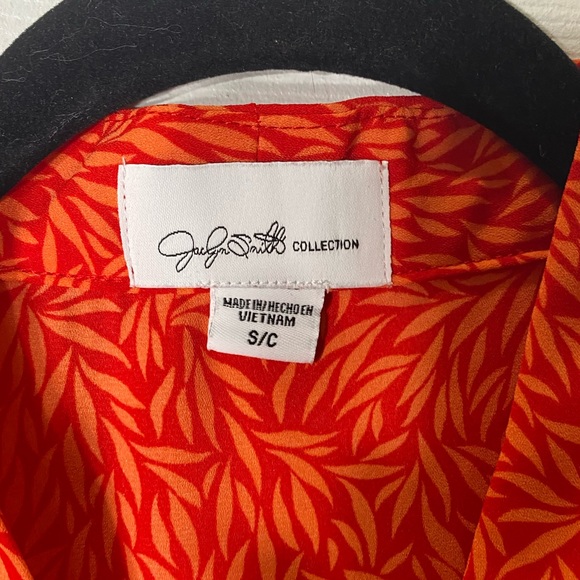 Jocelyn Smith Red Blouse Size: Small - Picture 5 of 10